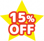 15%off